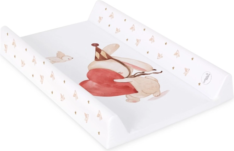 Ceba Baby saltea de înfășat pentru pătuț cu placă rigidă Ultra Light Pierrot 50 × 70 cm