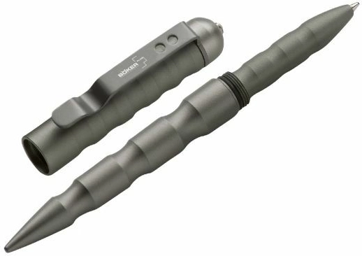 Böker Plus MPP stilou tactic gri din aluminiu