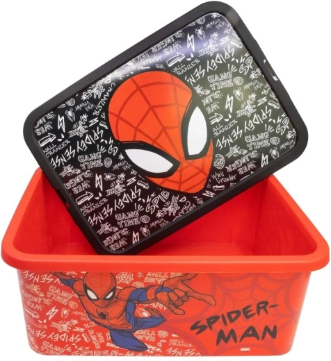 Motiv Spider-Man și volum practic de 13 litri
