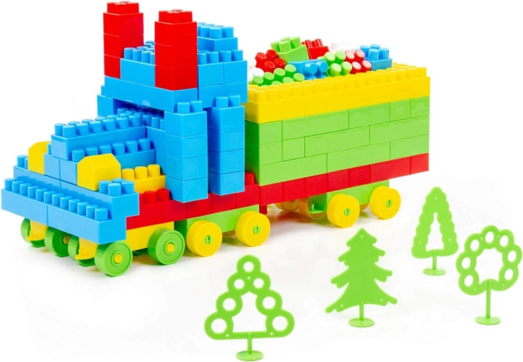 Construiți un camion cu remorcă pe roți