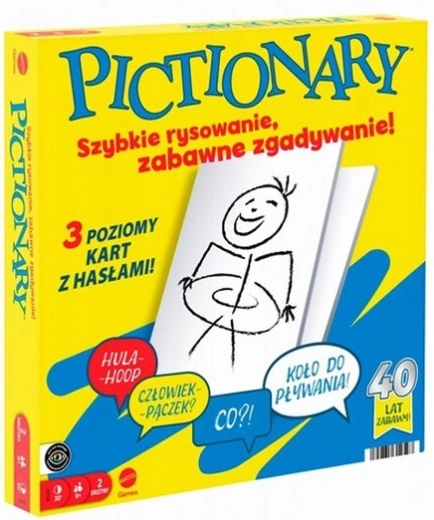 Pictionary – joc de societate cu desen rapid