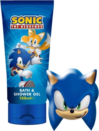 Set cadou Sonic gel de duș și spumă de baie 150 ml cu jucărie stropitoare
