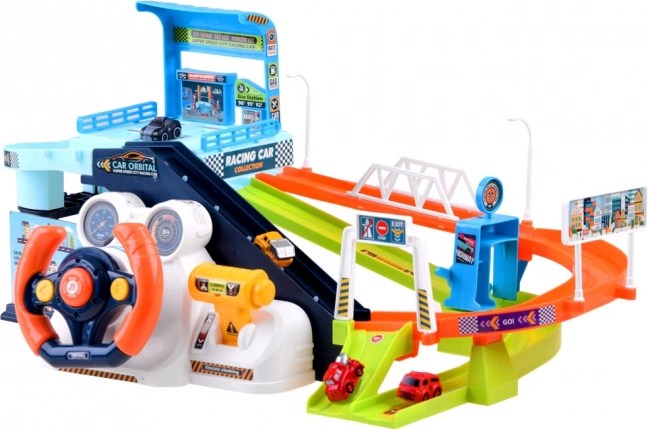 Lift electric și manual pentru mașinuțe