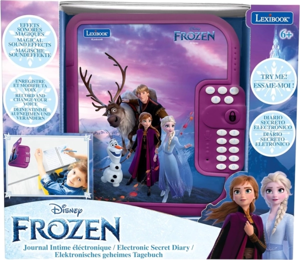 Jurnal electronic secret FROZEN de la Lexibook