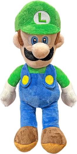 Figurină de pluș Nintendo Super Mario Luigi 35 cm - 1 bucată