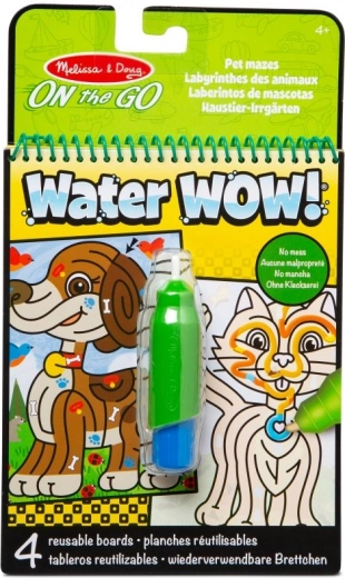 Cărți de Colorat cu Apă Melissa & Doug Water WOW! Labirinturi