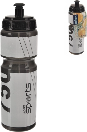 Sticlă sport UH 0,75 l neagră
