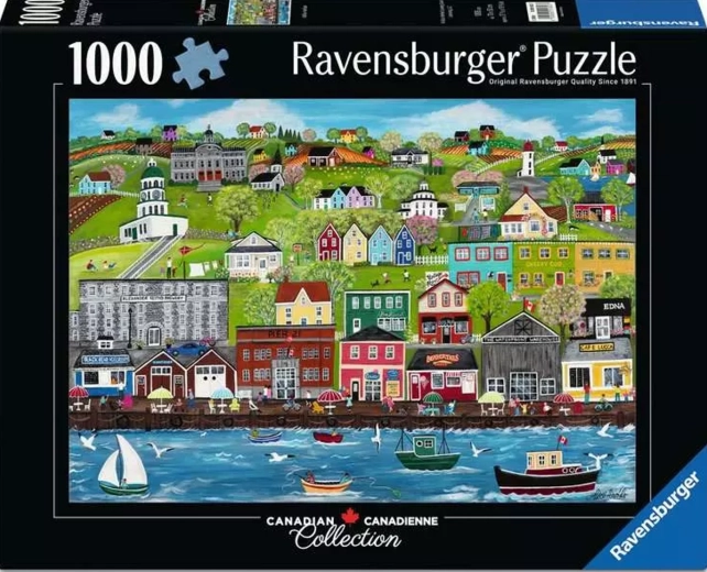 Puzzle Ravensburger Canadian Collection: Halifax Harbour 1000 de piese
