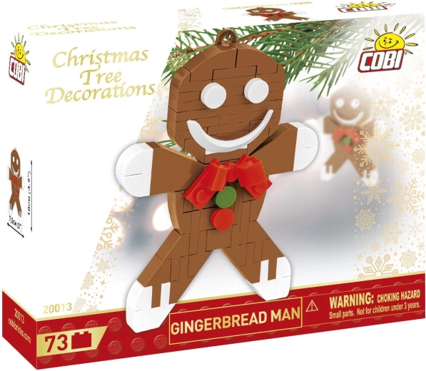 Decorațiune COBI pentru bradul de Crăciun, turtă dulce (73 de piese) - 1 bucată