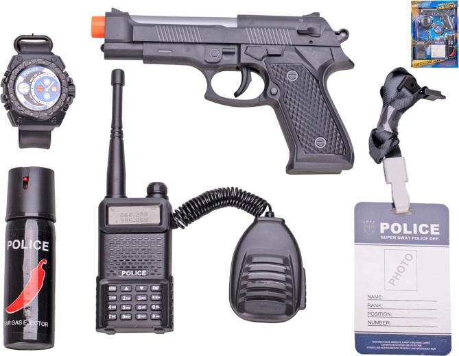 Set de poliție - 5 buc.