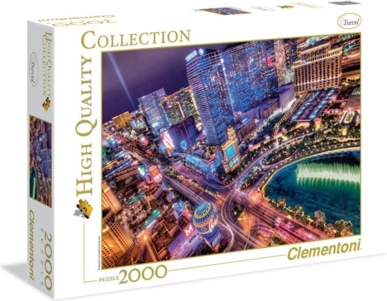 Puzzle Clementoni 2000 de piese – Las Vegas