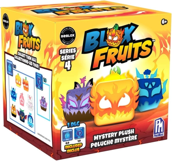 Figurină de pluș Blox Fruits, seria 4, mystery box - 1 bucată