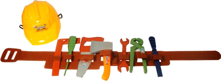 Set de unelte pentru copii cu cască