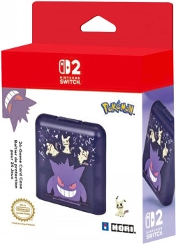 Carcasă pentru carduri de joc Nintendo Switch – 24 sloturi, Gengar & Mimikyu (HORI)