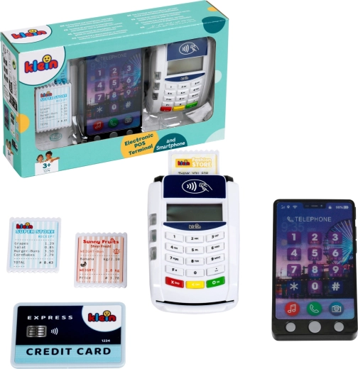 Terminal de plată POS de joc cu smartphone și accesorii KLEIN