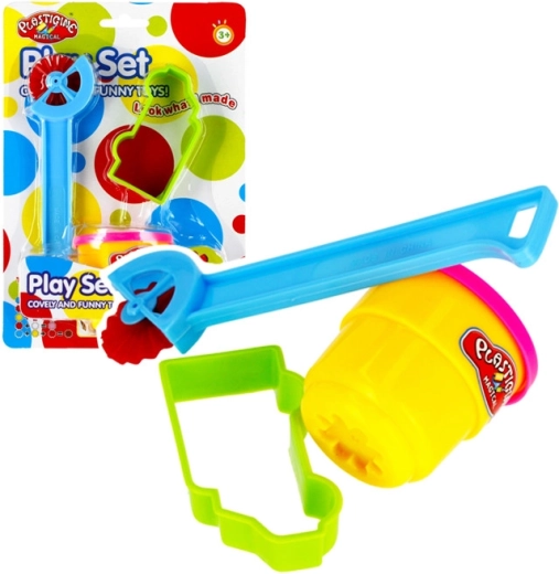 Set de plastilină pentru copii cu formă și sucitor
