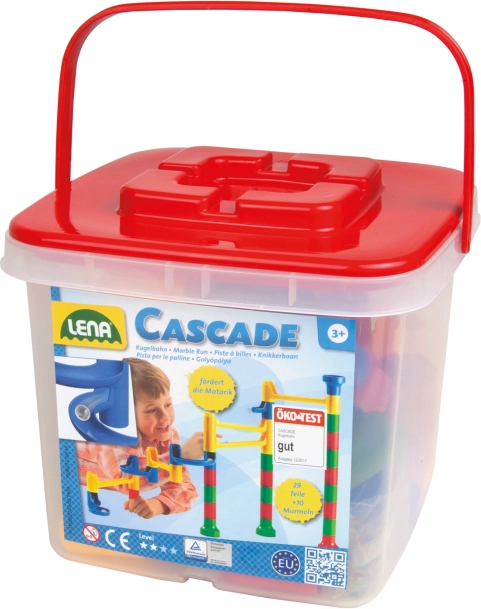Set de construcție Cascade în găleată – 29 piese