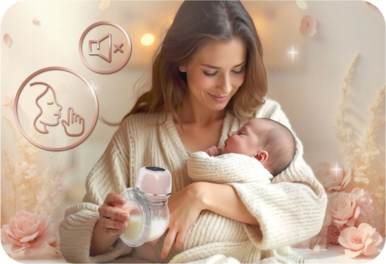 Recipient transparent pentru lapte