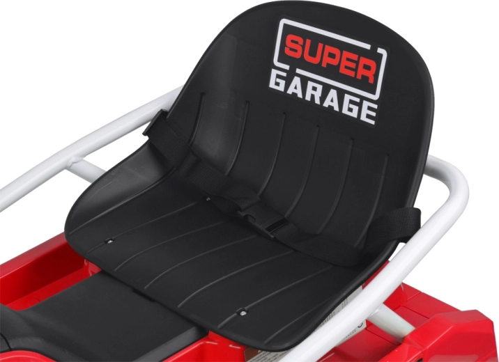 Distracție sigură datorită șasiului solid și centurii