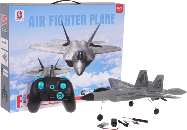 Model avion F-22 Raptor controlat de la distanță
