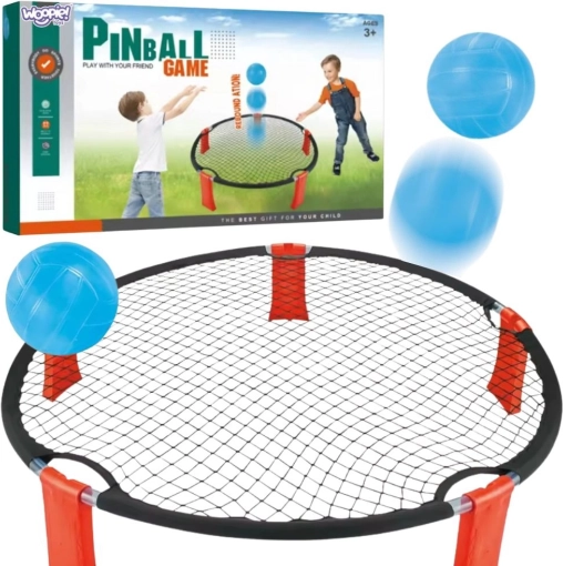 Woopie Smash Ball – joc de societate tip trambulină cu 2 mingi și pompiță