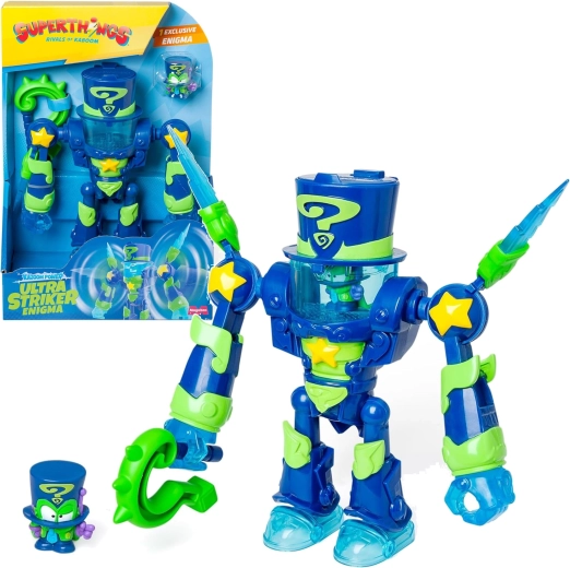 MagicBox Toys SuperZings SuperThings Ultra Striker Enigma robot și figurină