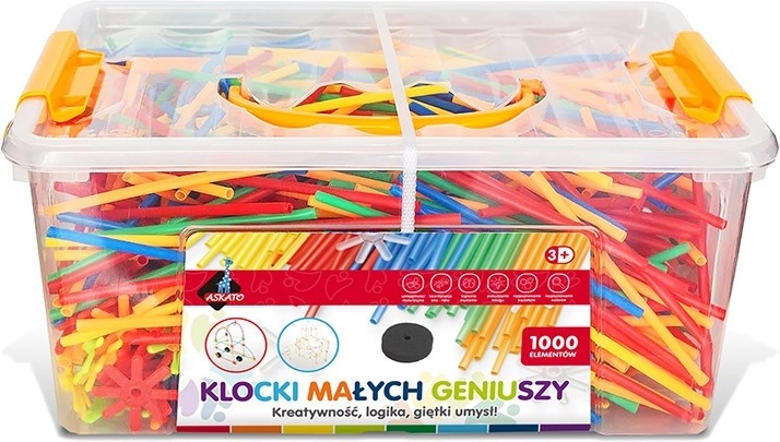 Set de construcție al Micilor Geni - Paie Mici