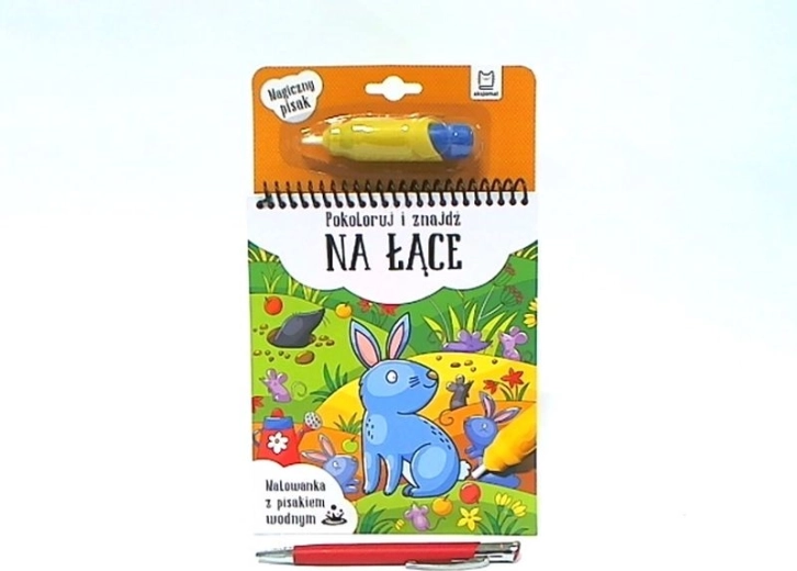 Pictură magică cu marker cu apă pe pajiște