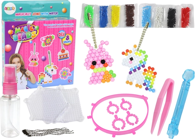 Mărgele cu apă DIY – set creativ pentru realizarea bijuteriilor și brelocurilor