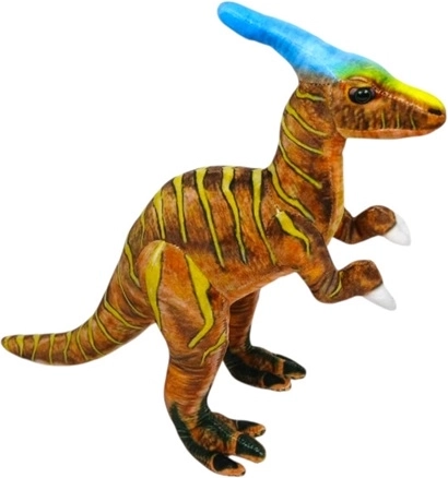 Dinozaur Parasaurolophus din pluș 42 cm