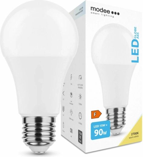 Bec LED Modee Globe A65 15 W E27 1350 lm alb cald