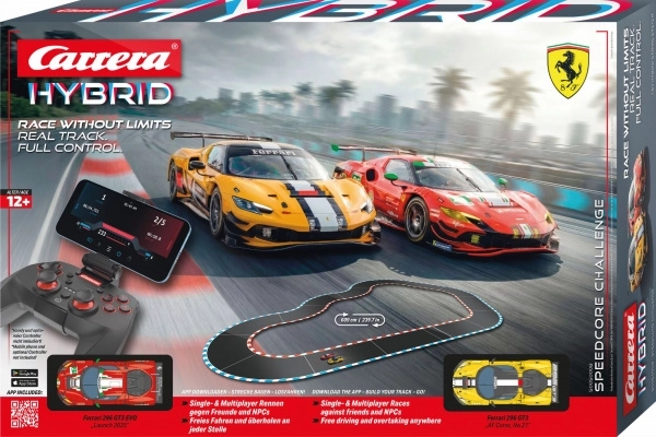 Pistă de curse Carrera Hybrid Speedcore Challenge