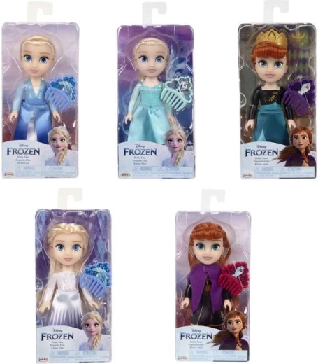 Frozen Păpușă cu pieptene 15 cm