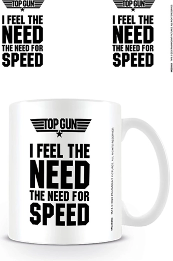 Cană din ceramică TOP GUN The Need for Speed 330 ml