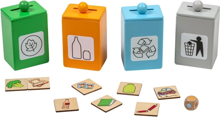 Toys for Life Sortarea deșeurilor – joc educativ de sortare