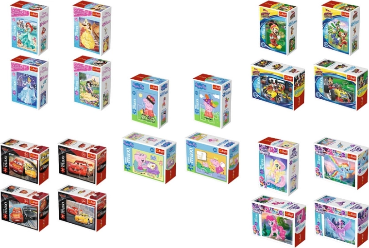 Puzzle Mini Maxi – puzzle colorate pentru cei mai mici, 20 de piese