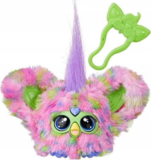 Mini Furby care încape în palmă, cu clips pentru drum