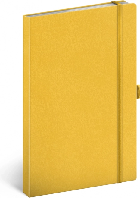 Caiet liniat NOTIQUE galben 13 × 21 cm