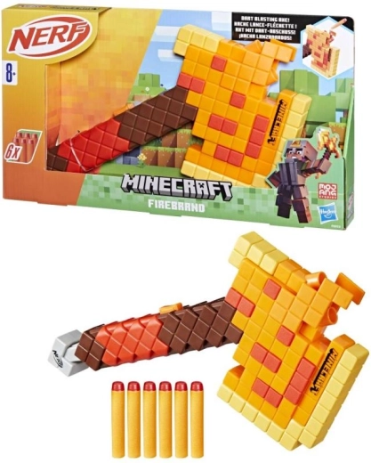 Blaster Nerf Minecraft Firebrand
