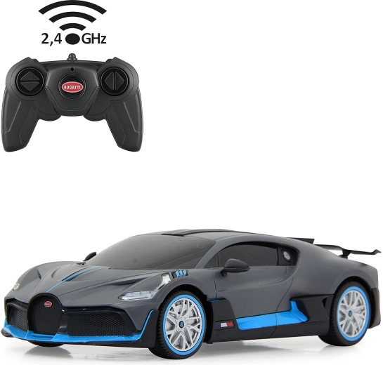 Model RC de mașină Bugatti Divo 1:24 gri