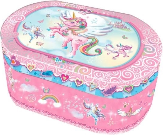Cutie muzicală ovală - Unicorn