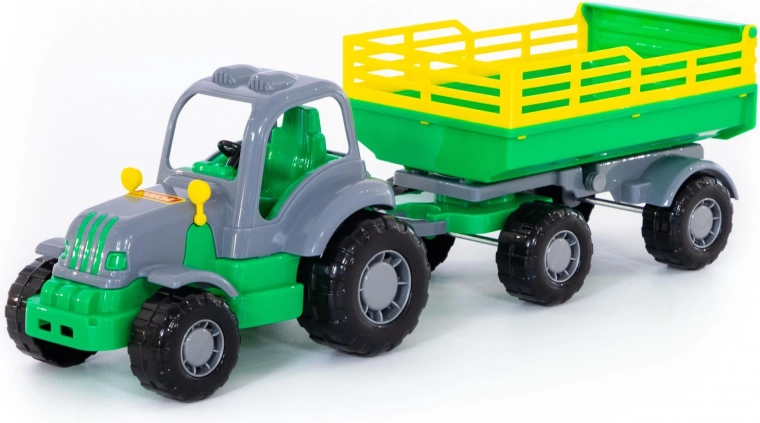 Remorcă funcțională cu spate rabatabil