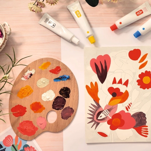 Echipament complet de pictură într-un singur set