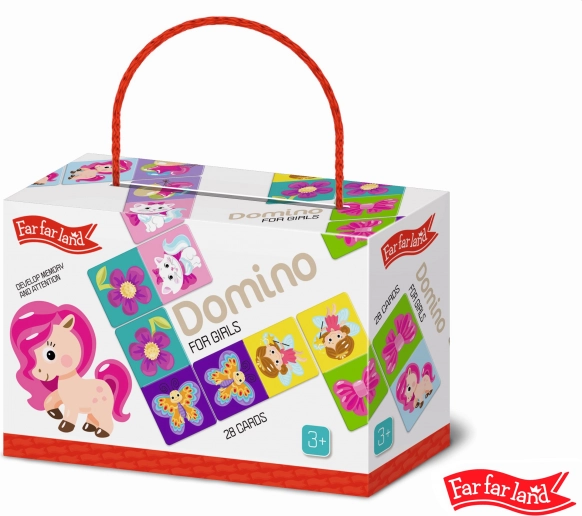 Far Far Land Domino pentru fete