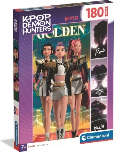 Puzzle Clementoni Super K‑Pop Demon Hunters 180 de piese