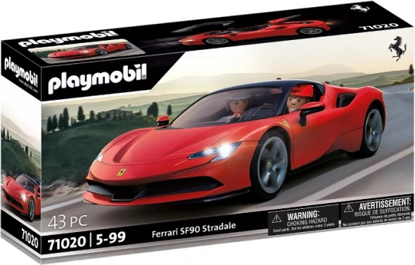Mașină sport PLAYMOBIL FERRARI SF90 Stradale cu figurine