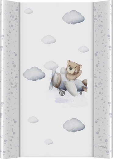 Ceba Baby saltea de înfășat rigidă pentru pătuț ultra light pilot bear 50 × 70 cm