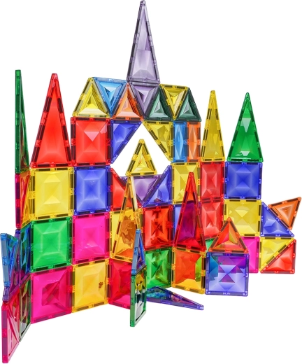 Piese colorate translucide pentru învățare prin joacă