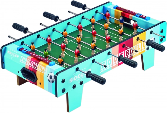 fotbal de masă din lemn 60,5 × 30,5 × 18,5 cm