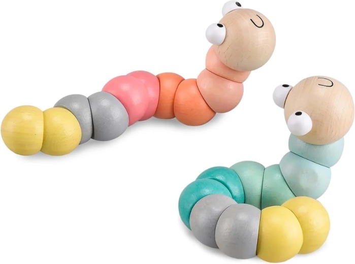 Bigjigs Toys omidă motrică din lemn - 1 bucată